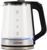 Чайник электрический Starwind SKG5778 2л. 2000Вт черный/прозрачный (корпус: стекло)