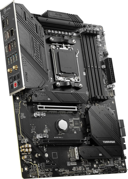 Материнская плата MSI MAG B650 TOMAHAWK WIFI SocketAM5 AMD B650 4xDDR5 ATX AC`97 8ch(7.1) 2.5Gg RAID