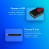Накопитель SSD A-Data USB 3.1 1TB SC610-1000G-CBK/RD SC610 1.8" черный