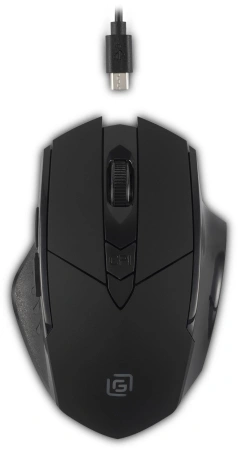 Мышь Оклик 780GW черный оптическая 3200dpi беспров. USB для ноутбука 6but (1903012)