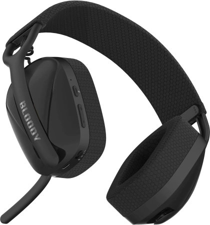 Наушники с микрофоном A4Tech Bloody GR280 Sports черный мониторные BT/Radio/3.5mm оголовье (GR280 SPORTS)