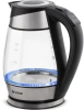 Чайник электрический Vitek VT-1177 1.7л. 2200Вт серебристый корпус: стекло/металл/пластик