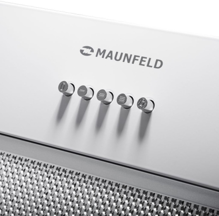 Вытяжка встраиваемая Maunfeld THAMES 601PM белый управление: кнопочное (1 мотор)
