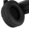 Гарнитура накладные Digma BT-16 черный беспроводные bluetooth оголовье (BT-16B)