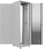 Шкаф коммутационный NTSS Премиум (NTSS-R32U6060GS) напольный 32U 600x600мм пер.дв.стекл металл 900кг серый 510мм 63.2кг 1542мм IP20 сталь