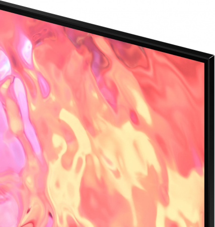 Телевизор QLED Samsung 75" QE75Q60CAUXRU Q черный 4K Ultra HD 60Hz DVB-T2 DVB-C DVB-S2 USB WiFi Smart TV (RUS)