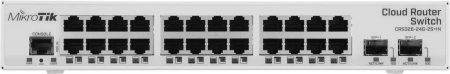 Коммутатор MikroTik CRS326-24G-2S+IN 24G 2SFP+ управляемый