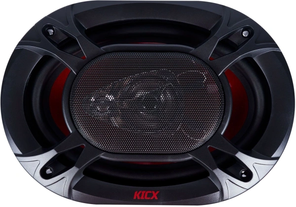 Колонки автомобильные Kicx SP 693 200Вт 92дБ 4Ом 16x23см (6x9дюйм) (ком.:2кол.) коаксиальные трехполосные