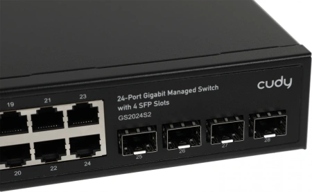 Коммутатор Cudy GS2024S2 24x1Гбит/с 4SFP управляемый