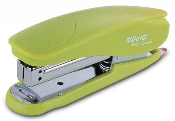 Степлер Kw-Trio 5566 Half-strip Pollex 24/6 26/6 (20листов) встроенный антистеплер ассорти 105скоб