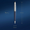 Ручка шариков. Waterman Expert L`Essence du Bleu (CW2166466) LaqBlue CT M син. черн. подар.кор.