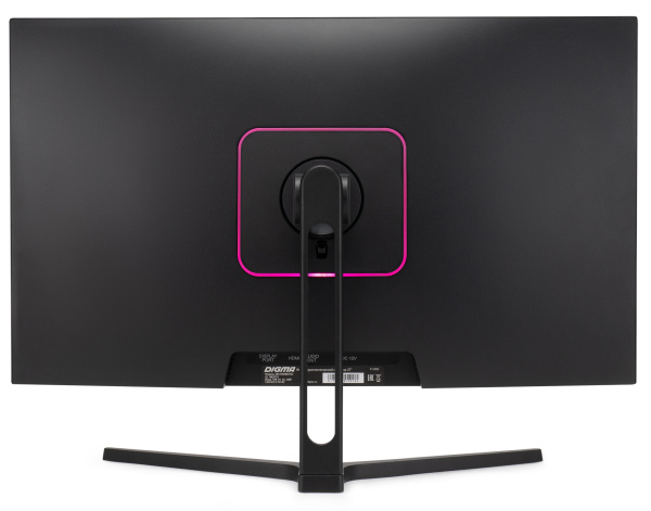 Монитор Digma 27" DM-MONB2702 черный IPS LED 5ms 16:9 HDMI матовая 250cd 178гр/178гр 2560x1440 75Hz DP 2K 5.3кг