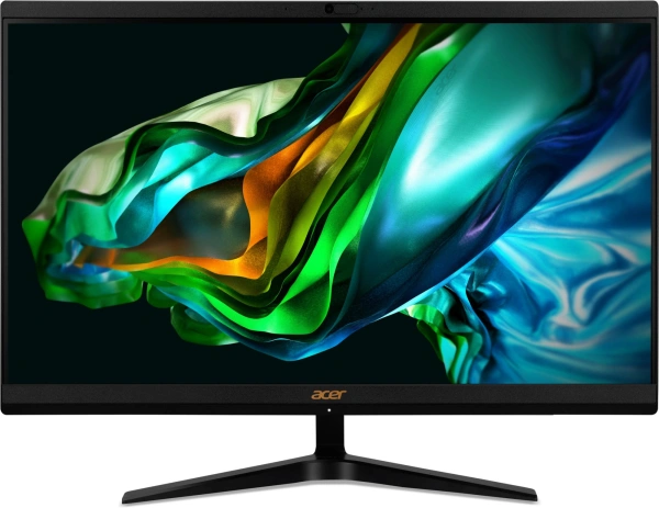 Моноблок Acer Aspire C27-1800 27" Full HD i3 1315U (1.2) 16Gb SSD512Gb UHDG CR Eshell GbitEth WiFi BT 65W клавиатура мышь Cam черный 1920x1080