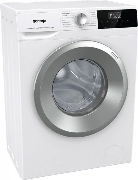 Стиральная машина Gorenje W2NHPI62SCS класс: A загр.фронтальная макс.:6кг белый инвертер