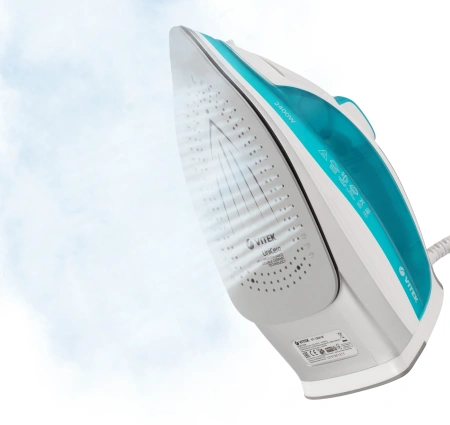 Утюг Vitek VT-1264 2400Вт белый