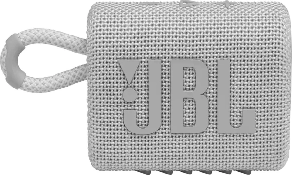 Колонка порт. JBL GO 3 белый 4.2W 1.0 BT (JBLGO3WHT)
