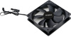 Вентилятор для корпуса Digma DFAN-120-7 120х120x25 черный 3-pin 4-pin (Molex) 23дБ Ret