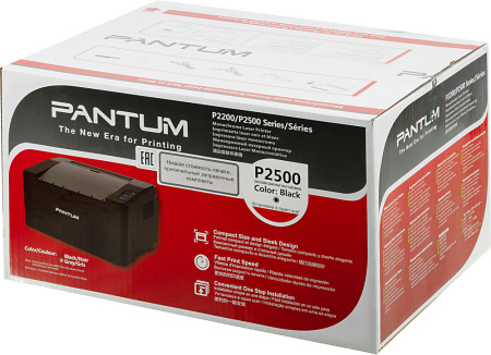 Принтер лазерный Pantum P2500 A4 черный