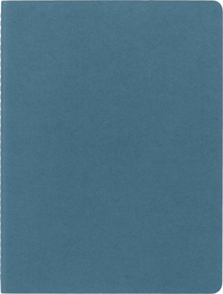 Блокнот Moleskine CAHIER JOURNAL CH021B44 XLarge 190х250мм обложка картон 120стр. линейка голубой (3шт)