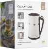 Чайник Galaxy Line GL 0339 1.7л. 2200Вт бежевый (металл/пластик)