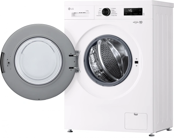 Стиральная машина LG F2Y1WS6W класс: A загр.фронтальная макс.:6.5кг белый инвертер