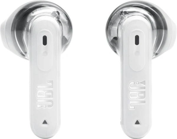 Гарнитура вкладыши JBL Tune Flex 2 Ghost Edition прозрачный/белый беспроводные bluetooth в ушной раковине (JBLTFLEX2GWHT)