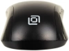 Мышь Оклик 185V2 черный оптическая (1200dpi) USB для ноутбука (3but)