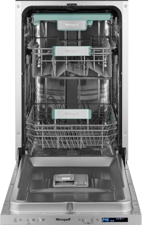 Посудомоечная машина встраив. Weissgauff BDW 4533 Wi-Fi Inverter Autoopen узкая инвертер