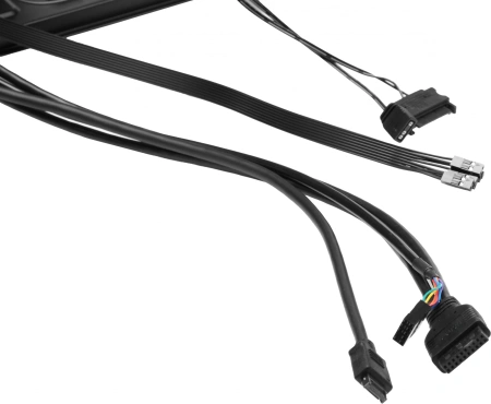 Корпус Zalman Z10 Duo черный без БП ATX 7x120mm 5x140mm audio bott PSU