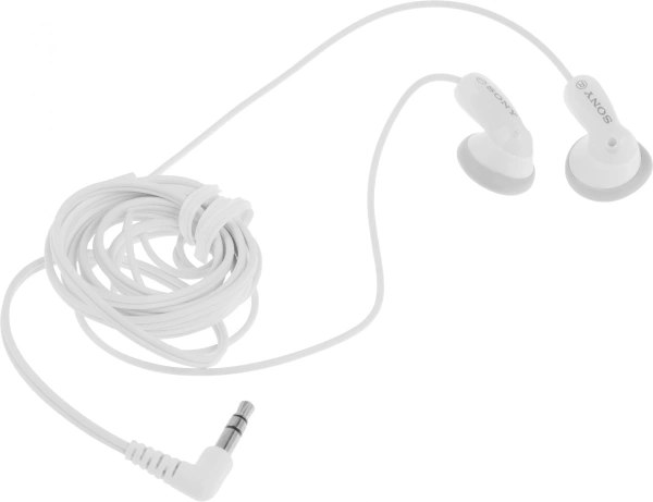 Наушники вкладыши Sony MDR-E9LP 1.2м белый проводные в ушной раковине (MDR-EX9LP/WIZ1E)