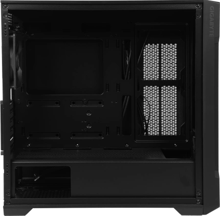 Корпус Gigabyte C102B GB-C102G черный без БП mATX 7x120mm 4x140mm 2xUSB3.0 audio bott PSU