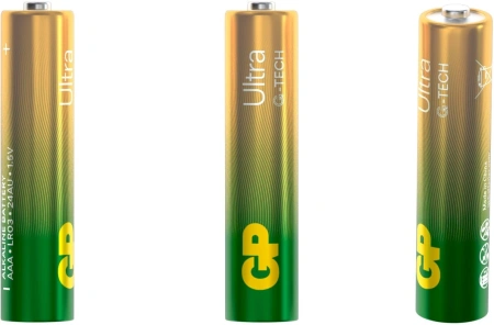 Батарея GP Ultra Alkaline 24AUA21-2CRSBC2 AAA (2шт)