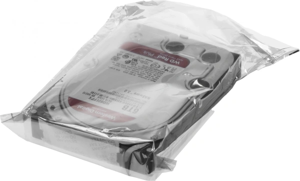 Жесткий диск WD SATA-III 6TB WD60EFPX NAS Red Plus (5640rpm) 256Mb 3.5"