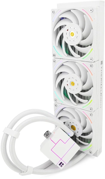 Система водяного охлаждения Thermalright Core Matrix 360 ARGB Soc-AM5/AM4/1151/1200/2066/1700 белый 4-pin 27dB Al Ret (C-MATRIX-360-WH)