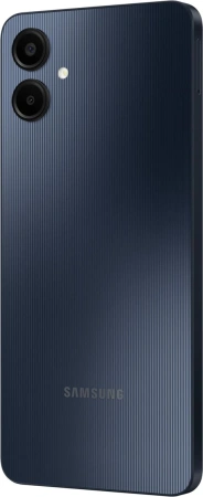Смартфон Samsung SM-A065F Galaxy A06 128Gb 4Gb черный моноблок 3G 4G 2Sim 6.7" 720x1600 Android 14 50Mpix 802.11 a/b/g/n/ac GPS GSM900/1800 GSM1900 TouchSc microSD max1024Gb