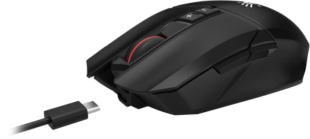 Мышь A4Tech Bloody R36 Ultra черный оптическая (12000dpi) беспроводная USB (7but)