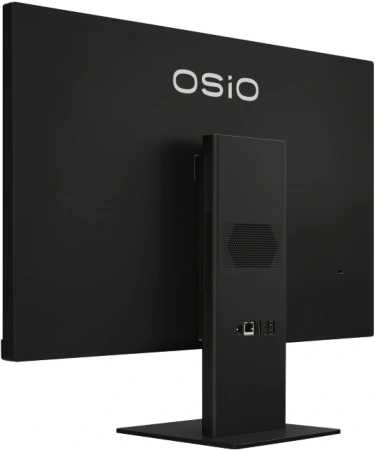 Моноблок Osio BaseLine B240I-019B 23.8" Full HD i5 1235U (1.3) 16Gb SSD512Gb Iris Xe Windows 11 Pro GbitEth WiFi BT 84W Cam черный 1920x1080 (RUS)