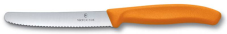 Набор ножей кухон. Victorinox Swiss Classic (6.7836.L119B) компл.:2шт оранжевый блистер