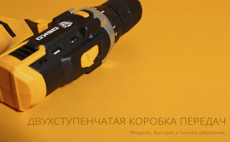 Дрель-шуруповерт Deko DKCD12FU-Li аккум. патрон:быстрозажимной (063-4100)