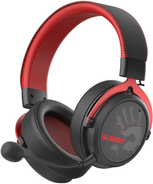Наушники с микрофоном A4Tech Bloody MR590 Sports красный/черный 1.5м мониторные BT/Radio/3.5mm (MR59