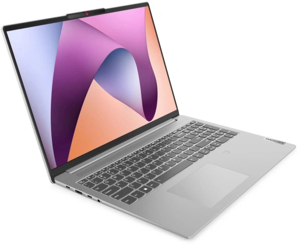 Ноутбук Lenovo IdeaPad Slim 5 16ABR8 Ryzen 7 7730U 16Gb SSD1Tb AMD Radeon 16" IPS WUXGA (1920x1200) noOS grey WiFi BT Cam (82XG0098RK)
