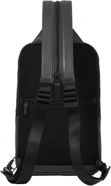 Рюкзак слинг Piquadro David CA6205S130/N черный кожа
