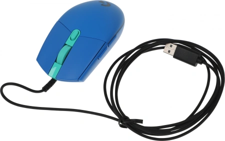 Мышь Logitech G102 LightSync синий оптическая (8000dpi) USB (5but)
