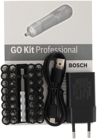 Отвертка аккум. Bosch Go аккум. патрон:шестигранник 6.35 мм (1/4) (кейс в комплекте) (06019H2200)