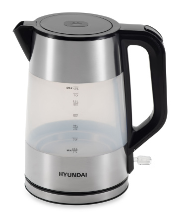 Чайник электрический Hyundai HYK-P4026 1.9л. 2200Вт черный (корпус: пластик)