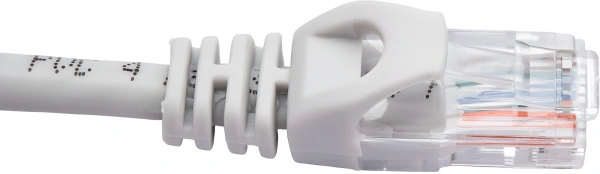 Патч-корд ITK PC01-C5EU-05M UTP RJ-45 вил.-вилка RJ-45 кат.5E 0.5м серый ПВХ