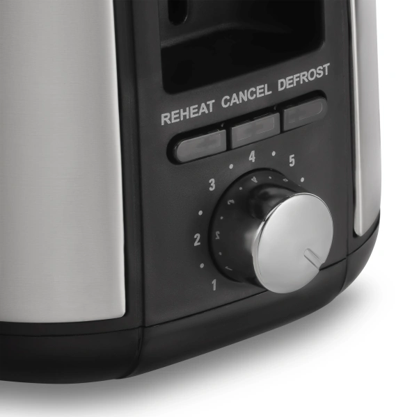 Тостер Vitek VT-7170 750Вт черный/стальной