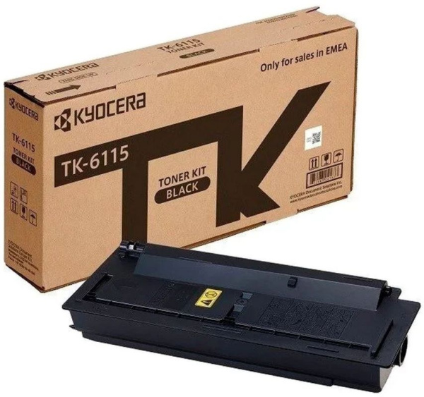 Картридж лазерный Kyocera TK-6115 1T02P10NL0 черный (15000стр.) для Kyocera M4125idn/M4132idn