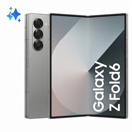 Смартфон Samsung SM-F956B Galaxy Z Fold 6 256Gb 12Gb серый раскладной 3G 4G 2Sim 7.6" 1856x2160 Android 14 50Mpix 802.11 a/b/g/n/ac/ax NFC GPS GSM900/1800 GSM1900 TouchSc Protect