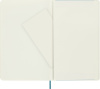 Блокнот Moleskine CLASSIC SOFT QP618B35 Large 130х210мм 192стр. нелинованный мягкая обложка голубой
